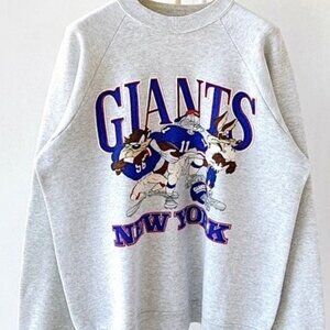 90s Looney Tunes X New York Giants NFL sweatshirt
